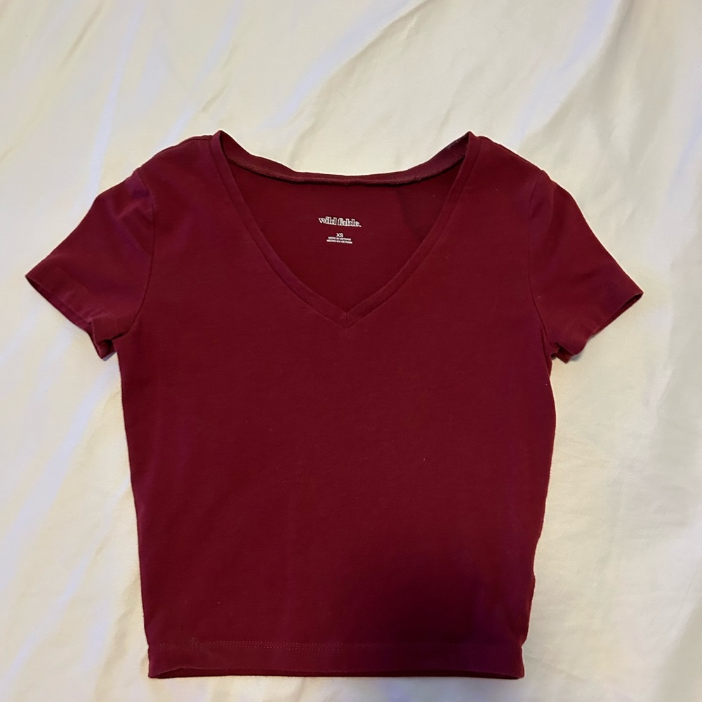 tshirt crop top